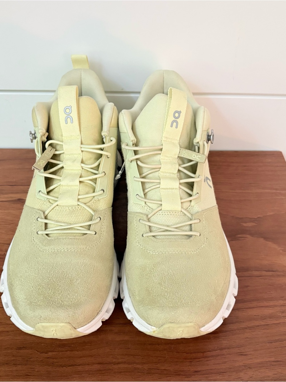 ON Womens Cloud Hi Running Sneakers Shoes Endive Green Sz 7.5 Athletic Lifestyle - Picture 7 of 11